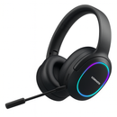 Headset Gamer Bluetooth Rgb Microfone Removivel K25 Preto